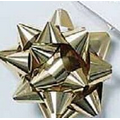 Self Sticking Metallic Star Bow (2"x3/8")